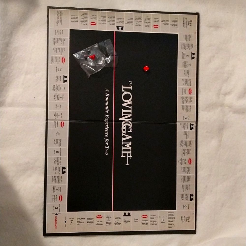The Loving Game Board Used